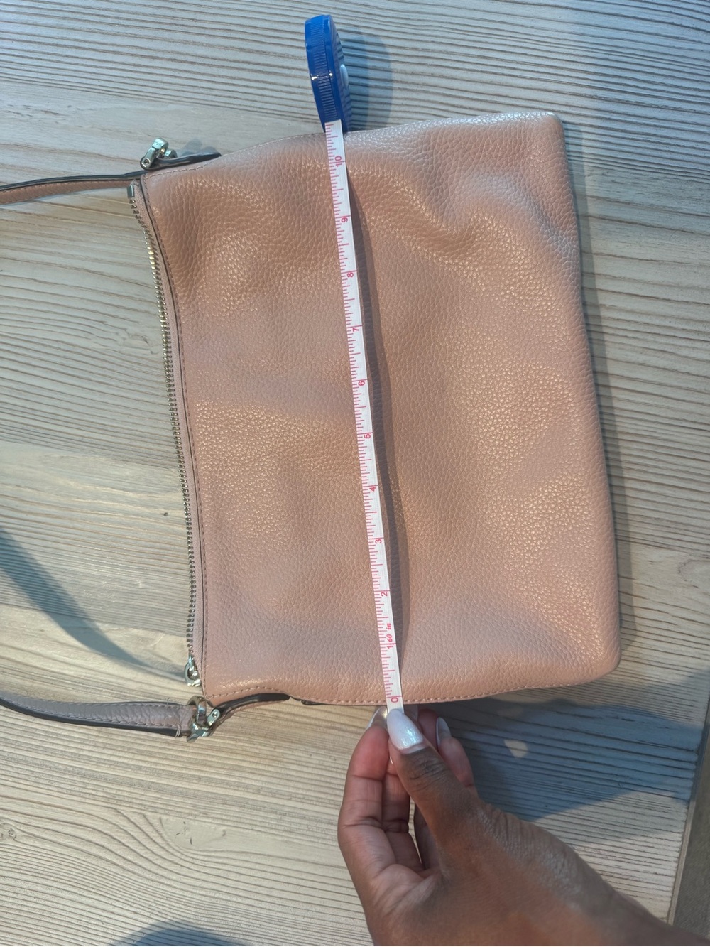 Kate Spade Blush Pink Leather Crossbody Bag - Picture 4 of 6